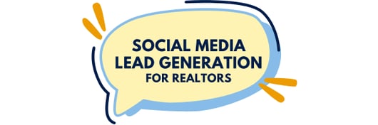 social media lead gen for realtors - web